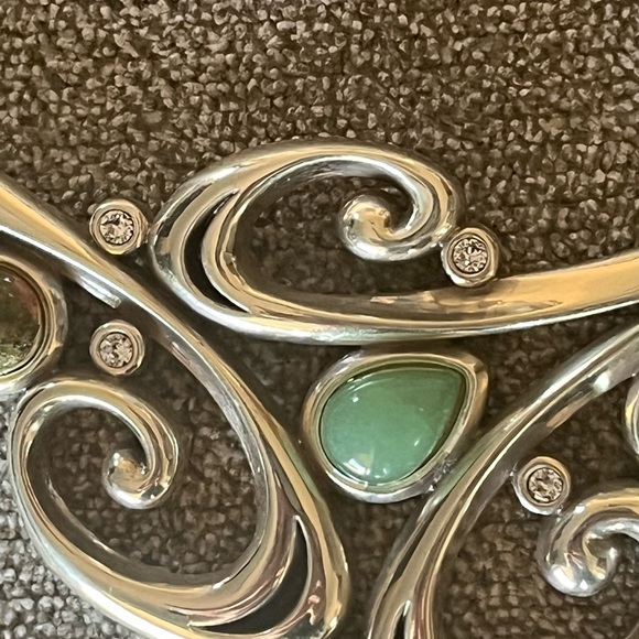 Brighton Faux Turquoise and Crystal Necklace - Picture 14 of 14